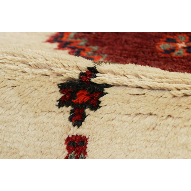 Antique One-of-a-Kind 4'3X7' Hand Knotted Area Rug