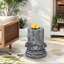 Table d'appoint moderne toutes saisons pour l'extérieur et l'intérieur