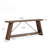 70.9 Inches Extra Long Sofa Table Behind Couch, Industrial Entryway Console Table With Storage For Hallway, Entry, Living Room, Dark Walnut Brown-350849829