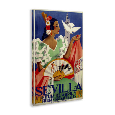 Toile rétro Seville, culture par Marcus Jules
