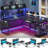 Truet Computer Desk with Hutch and Built in Outlets-1276964286