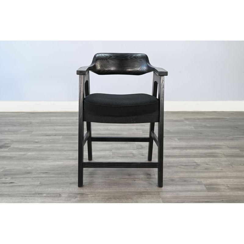  Wren Counter Stool, Black, Counter Stool (24" Seat Height), Black