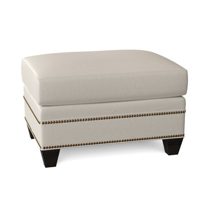 Raylen Leather Ottoman