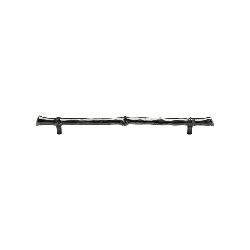 Bamboo Bar / Handle Pull, White Bronze Medium