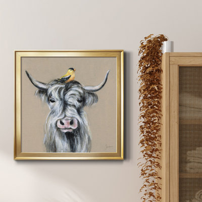 «Playful Nature 4», reproduction d'art sur toile encadrée