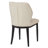 Raffertie 19.6" H PU Leather Upholstered Modern Dining Chairs With Black Metal Frame and Checker-Shaped Backerst-690409908-679365328