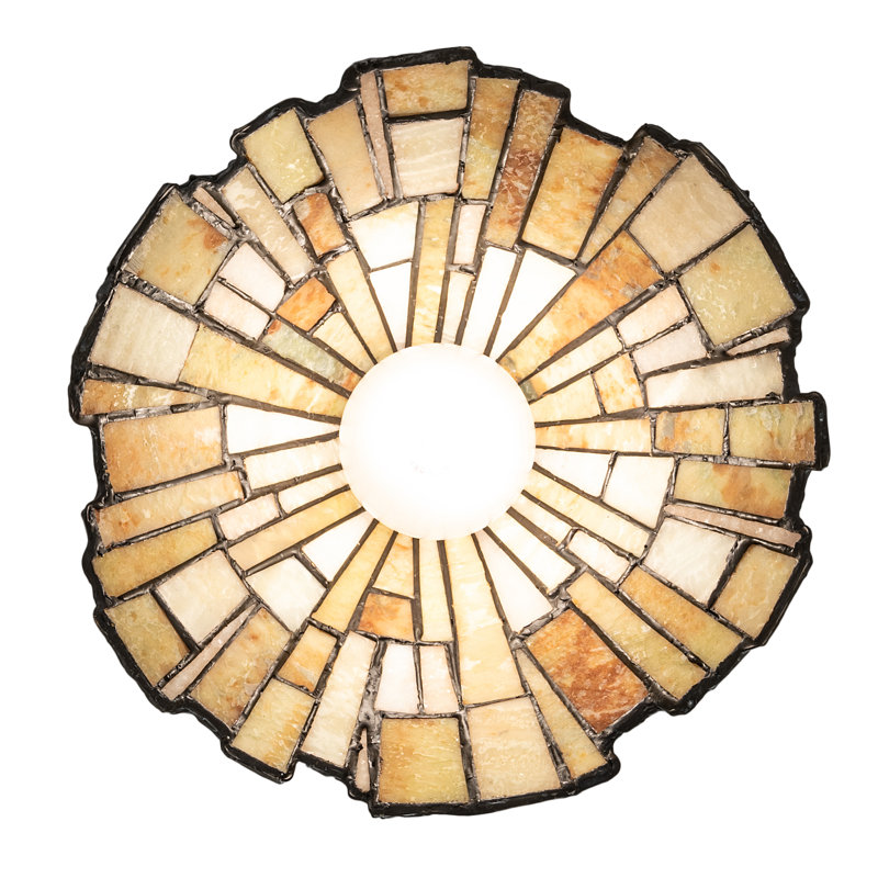 Amyrical 1 - Light Pendant, Beige/Honey Amber