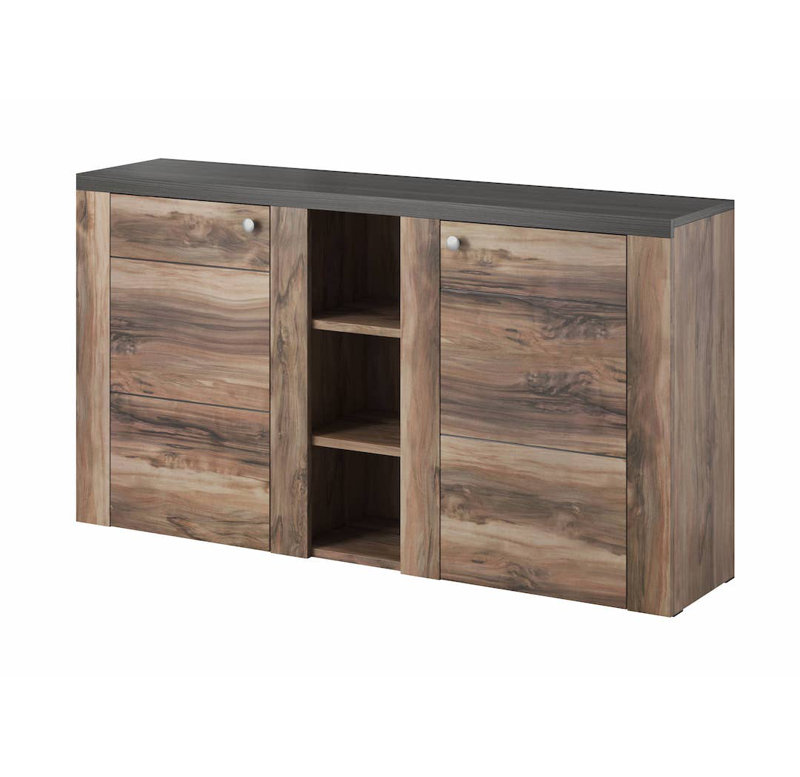 Sharmika 155cm Sideboard, Oak Satin