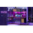 Twin Loft Bed With L-shaped Desk, Twin Size Bed Frame With Led Lights & Charging Sation, 3 Fabric Drawers,-479390160