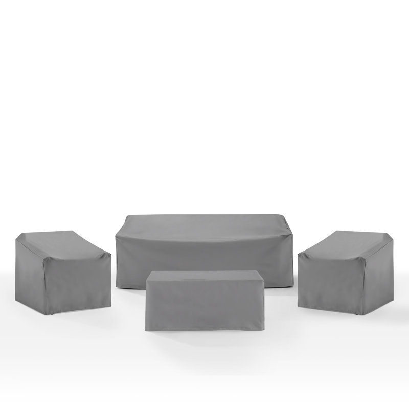 Housse de conversation pour meubles, gris