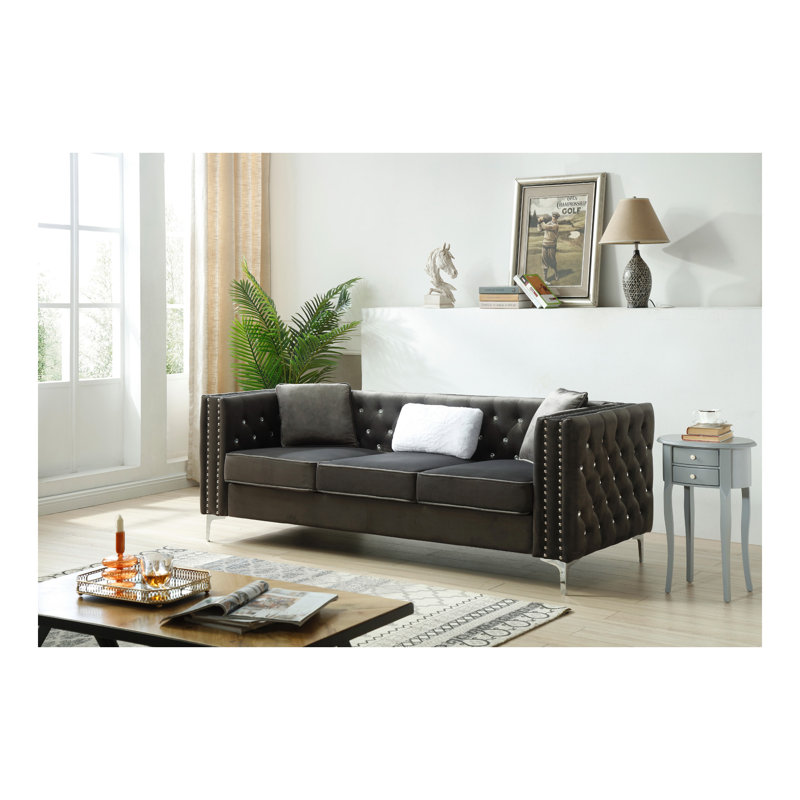 Canapé Sandridge G587A-S, Gris