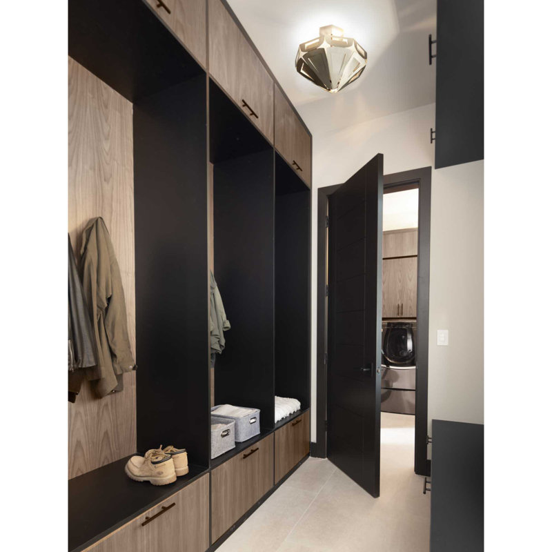 Plafonnier semi-encastré 3 lumières 17,375 po Yerba