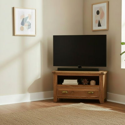 Dorchester Corner TV Stand for TVs up to 75"