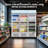 38.9 Cu.Ft. 3-Door Commercial Beverage Refrigerator with Glass Doors, 360° Circulation Cooling, Frost-Free, Soft LED Lighting, Adjustable Shelves Display Cooler-122578928