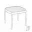 ORLA Side Table Taupe-1689297895