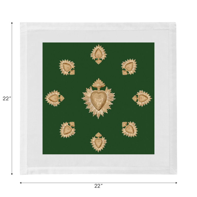Exvote Cotton Sateen Dinner Napkins