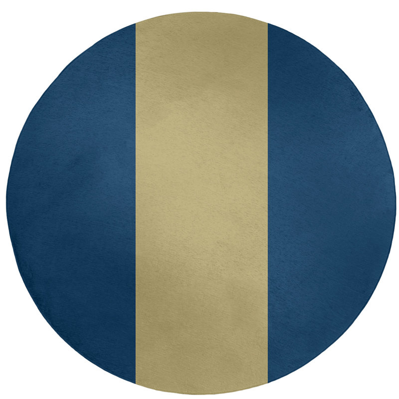 Chenille Indoor Rug, Round 5'