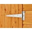 Powersheds 8 x 2ft Pent Timber Tongue & Groove Bike Shed