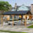 Wood Grain Aluminum Patio Carport Gazebo-90730018