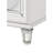 Tarian Dresser, Pearl White Finish