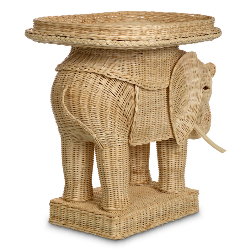 Elephant End Table