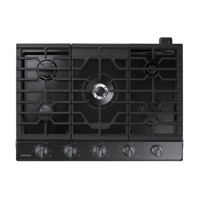 Plaque de cuisson au gaz Samsung avec boutons lumineux Samsung