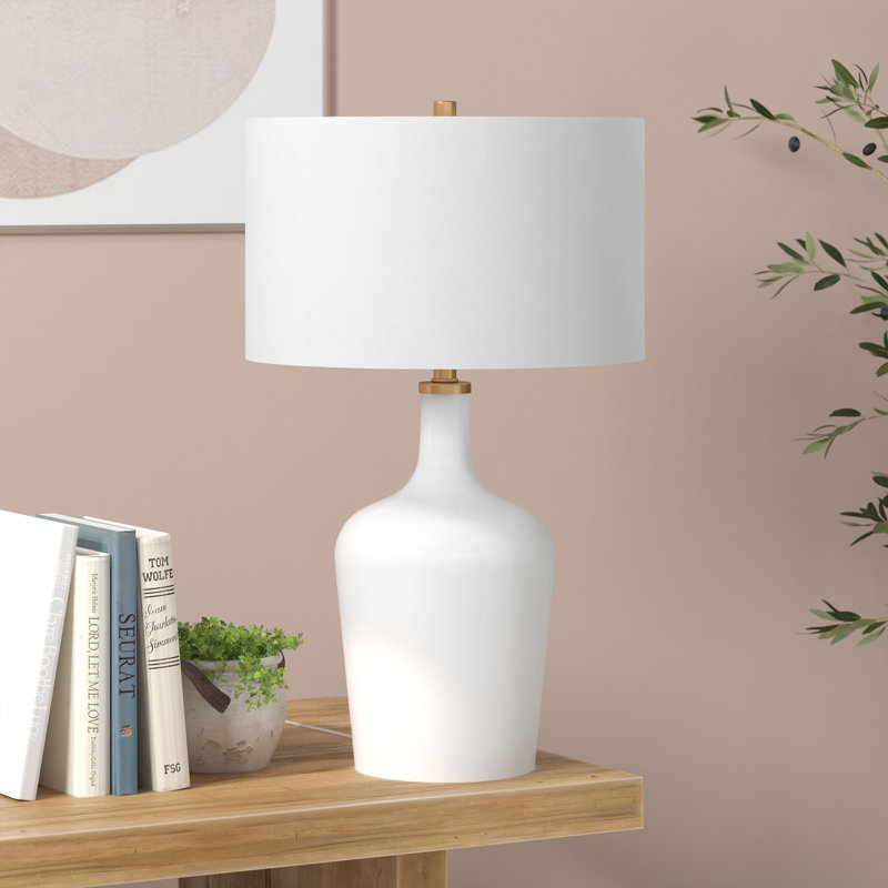 Kylematthew Table Lamp, White