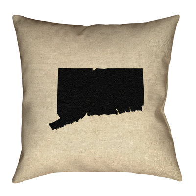 Katelyn Smith Connecticut Pillow in , Faux Suede Double Sided Print/Throw Pillow