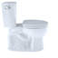 Entrada 1.28 GPF (Water Efficient) Round Two-Piece Toilet (Seat Not Included)-1799367160