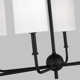 Rowley 6 Light Metal Dimmable Chandelier