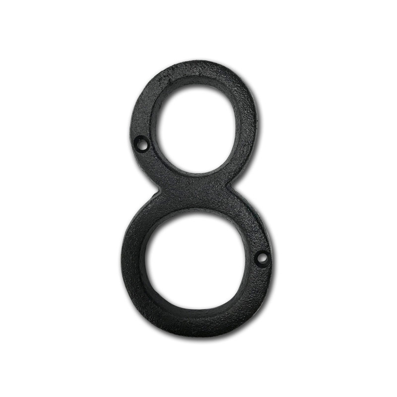 Numéro de maison 5 po, 8