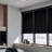 Blackout Static Cling Window Film - Non-Adhesive UV Blocking Privacy Glass Film for Home and Office-391998207