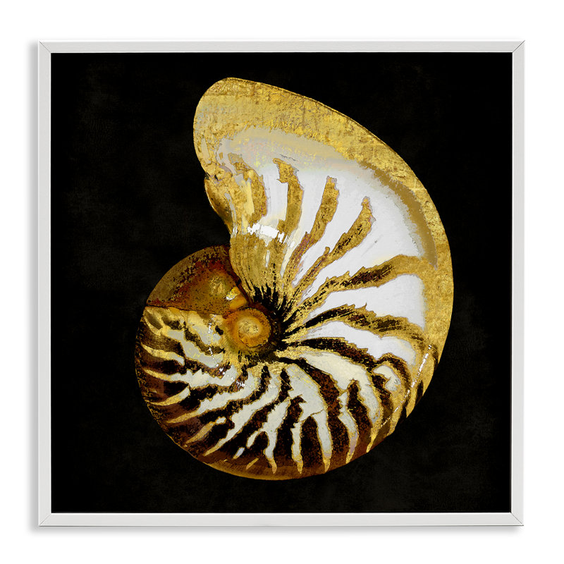 «Giclee Art» par Caroline Kelly, Estampe numérique encadrée blanc bord de mer, H 12 po x l 12 po