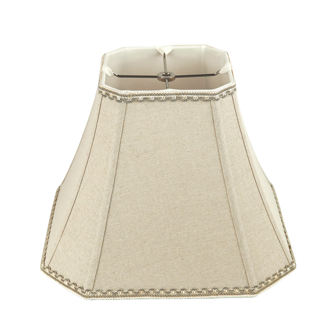 10'' H Linen Bell Lamp Shade Charlton Home® Size: 10" H x 14" W x 14" D