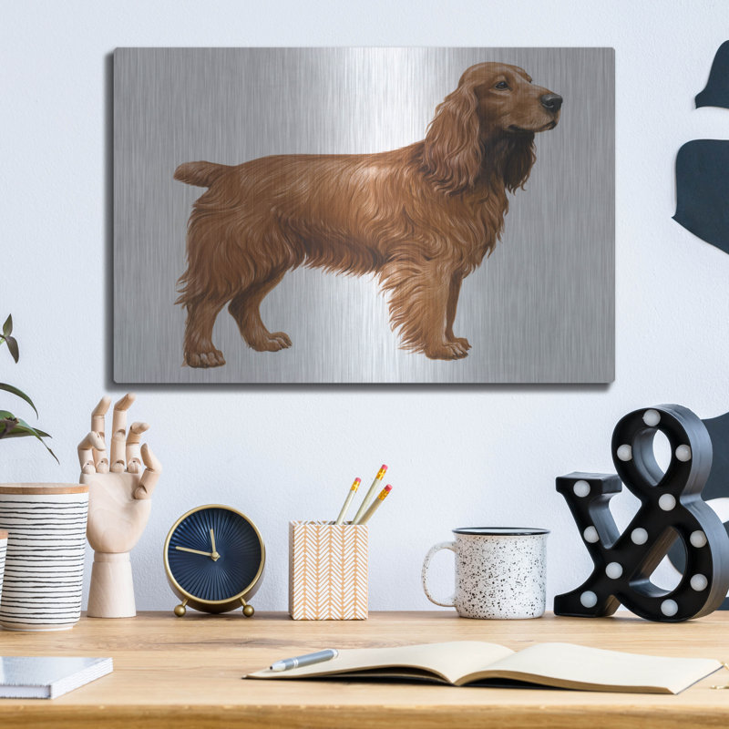 «Cocker Spaniel» par Harro Maass, H 12 po x l 16 po