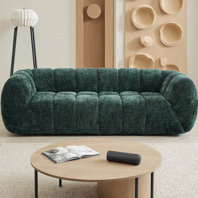 Canapé en nuage matelassé Chenille Pure Foam