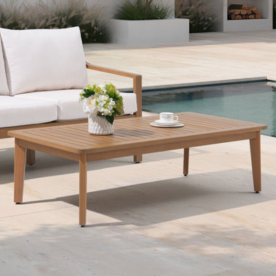 Table basse d'extérieur