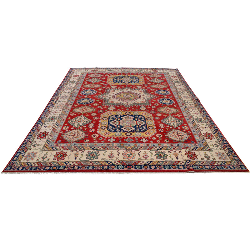 Hand Knotted Wool Southwestern Rug
