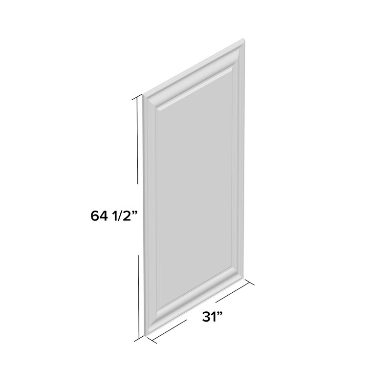 Miroir mural Warne, H 65 po x l 30 po