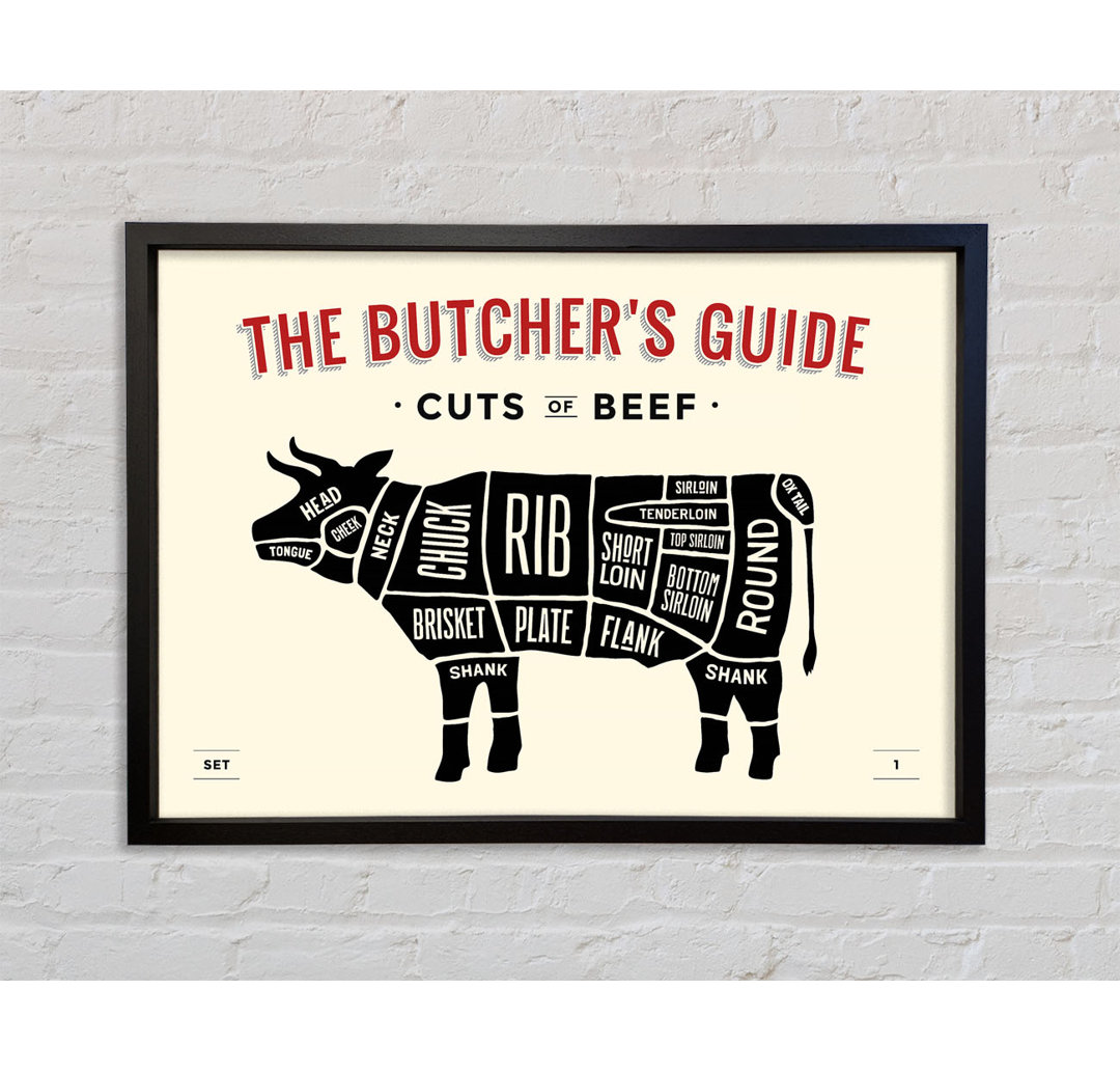 Butchers Selection 7 Gerahmter Druck