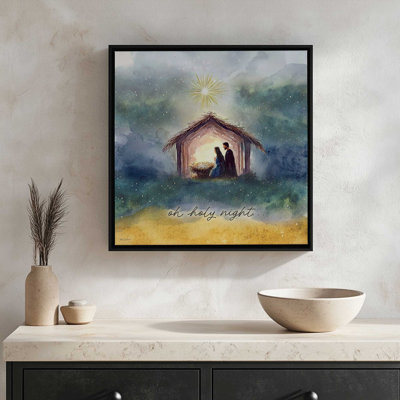 Oh Holy Night by Nicole DeCamp Art Print
