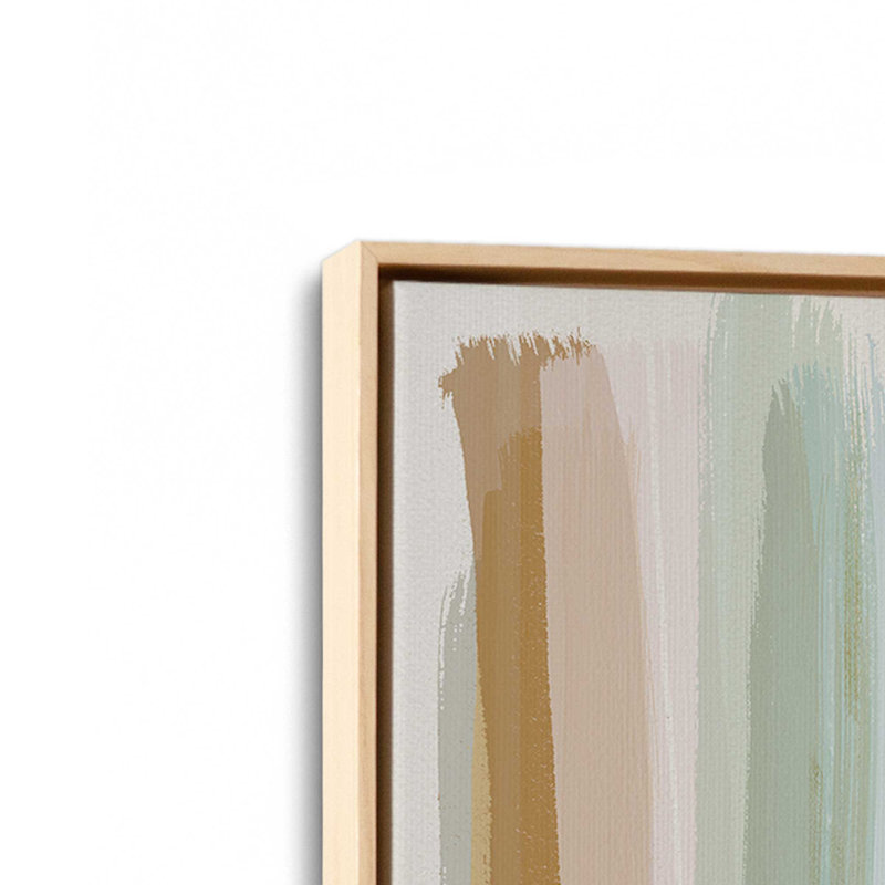 Imprimé panache pastel, Toile encadrée «American Maple Floater», H 24,75 po x l 36,75 po x P 1,75 po