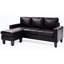 Canapé modulaire en cuir 2 pièces Vegan-1677002328-1677002331