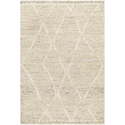 Anferney Performance Wool Geometric Indoor Rug