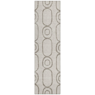 Machine Washable Indoor/Outdoor Dyar ACN2344 Geometric Rug