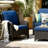 Kanijah Premium All-Weather Wicker 5 - Person Patio Conversation Set with Cushions-1871728070