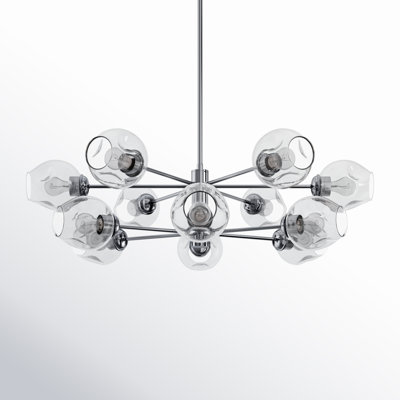 Anastasia 12 - Light Dimmable Sputnik Chandelier