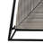 2-Pieces 26/21" Schrum Large Black And White Pyramids