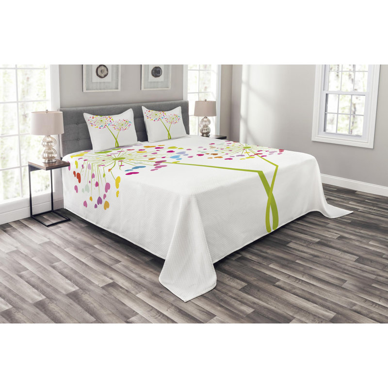 Modern & Contemporary Coverlet, King Coverlet + 2 Shams