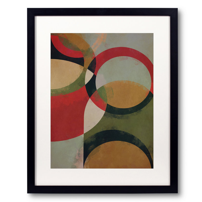Circles Print by Angel Estevez, 21.2" H x 17.2" W, 20" H x 16" W